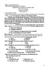 Đề kiểm tra chất lượng học kì II môn Ngữ văn Lớp 7 - Năm học 2016-2017 - Trường MN, TH & THCS Ngải Thầu (Có đáp án)